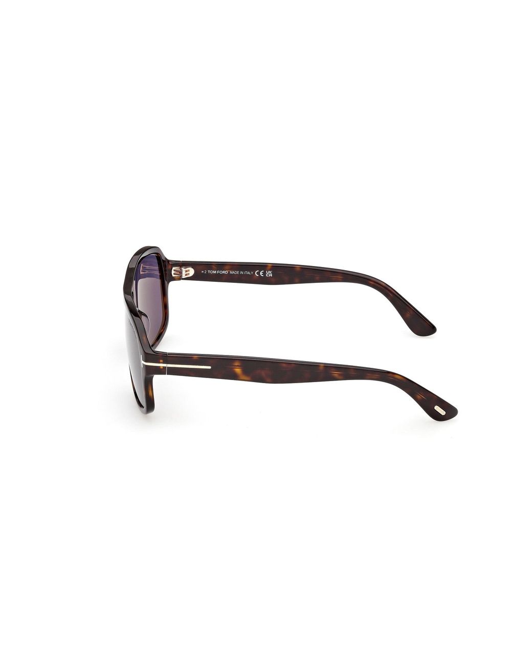 Tom Ford Black Ft1335 William-02 52V Sunglasses Acetate Squared Normal for men