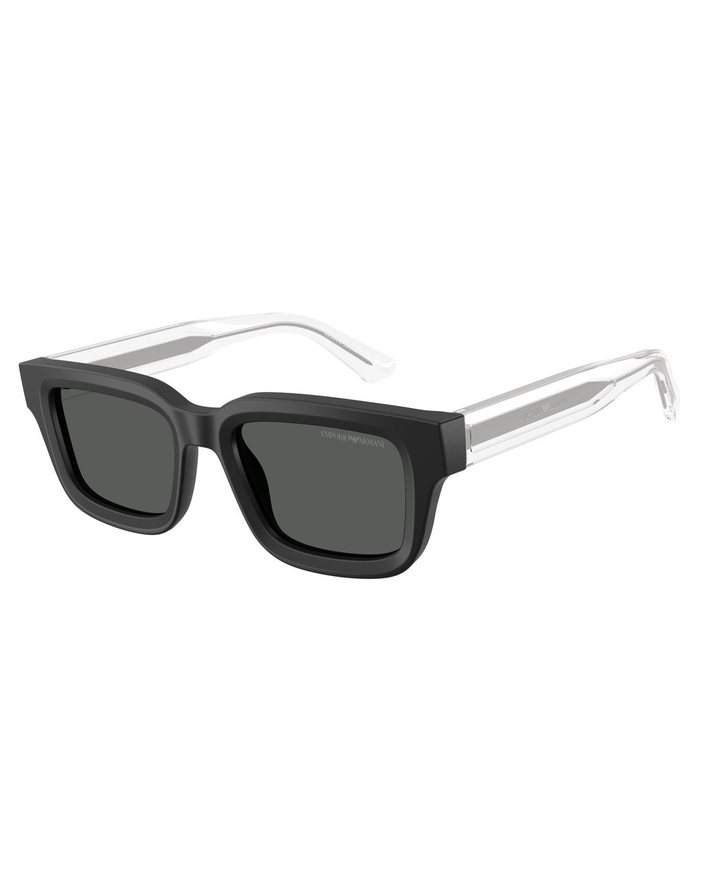 Emporio Armani Black Ea4270 500187 Sunglasses Acetate Geometric Normal for men