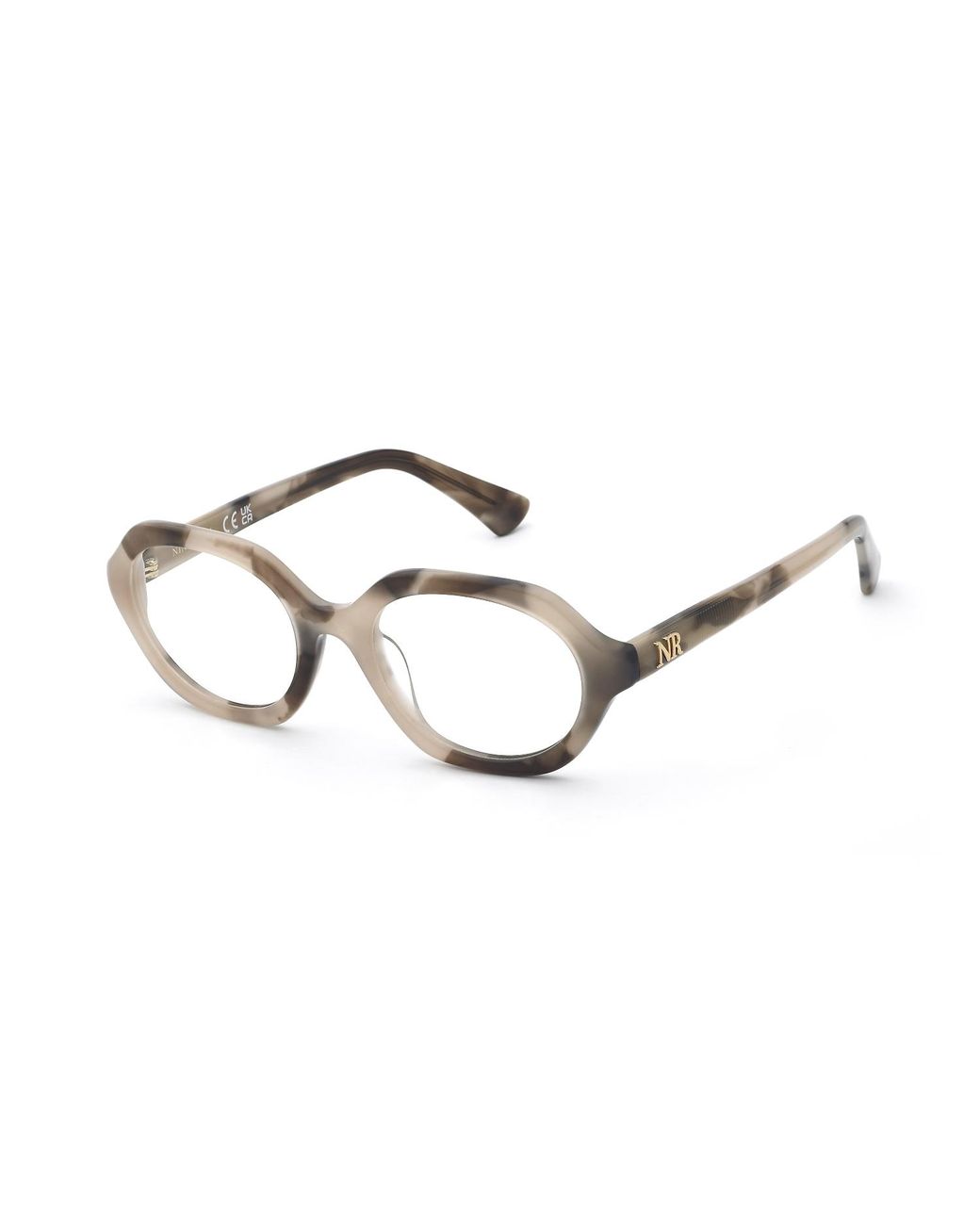 Nina Ricci Black Vnr468 06Sk Optical Frames Acetate Geometric