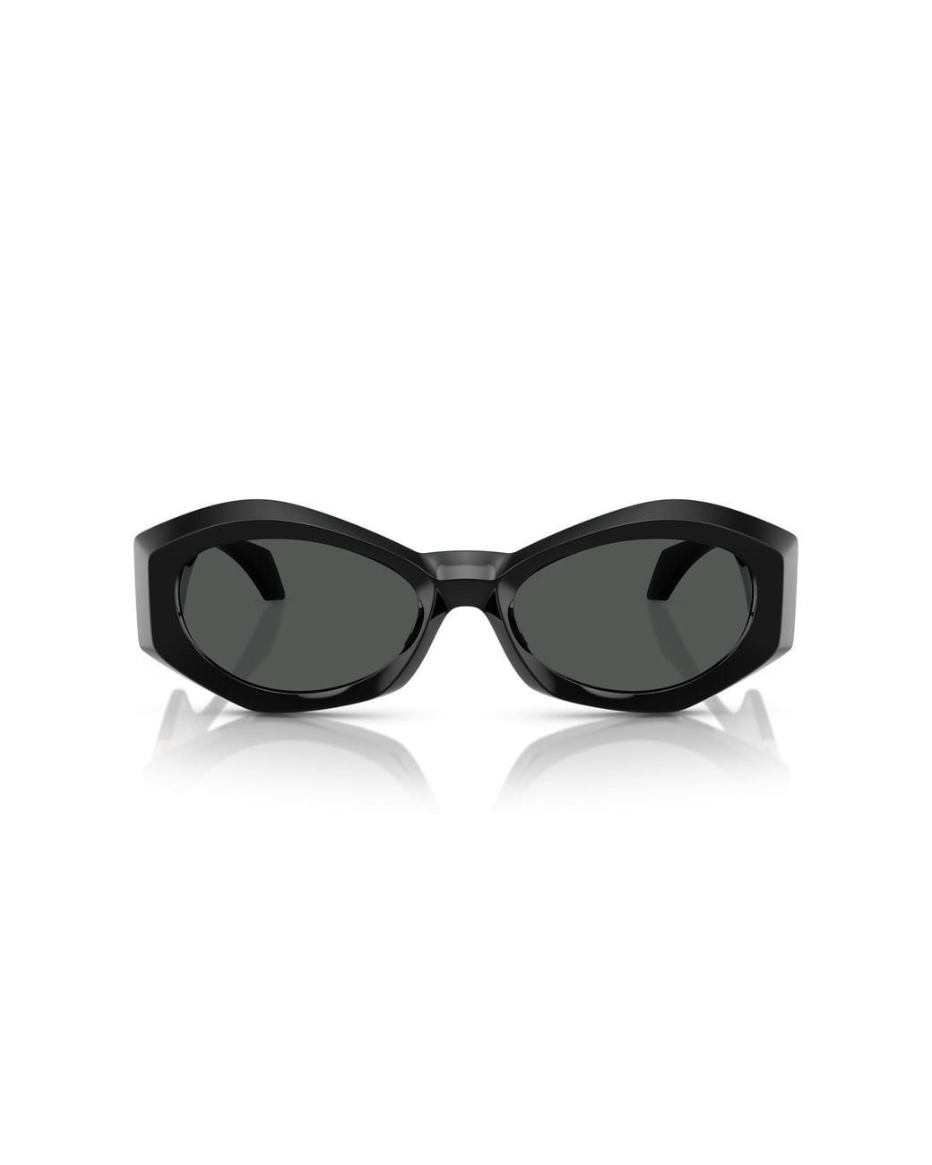 Versace Black Ve4466U Gb1/87 Sunglasses Injected Geometric Normal