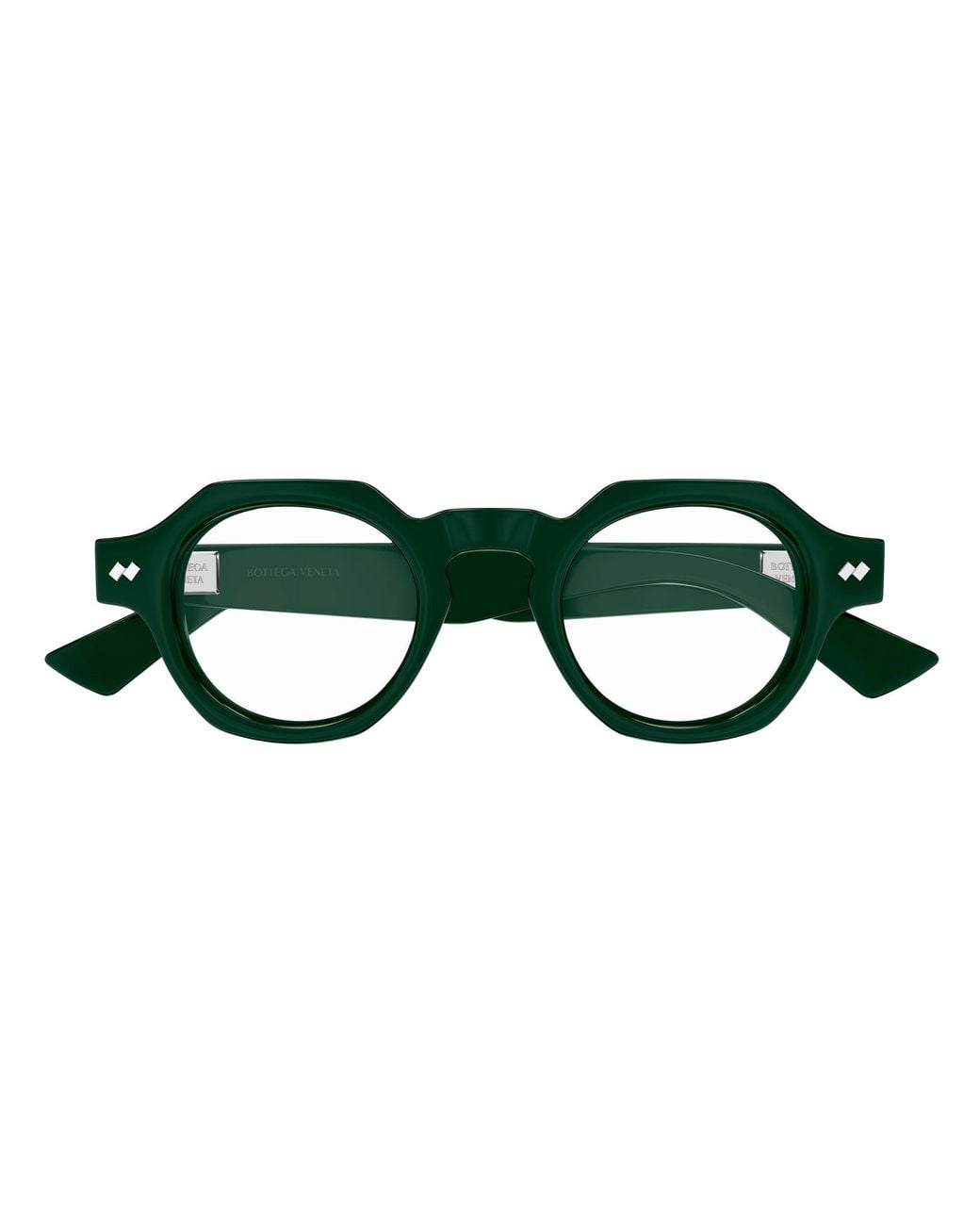 Bottega Veneta Black Bv1487O 005 Optical Frames Acetate Transparent Round
