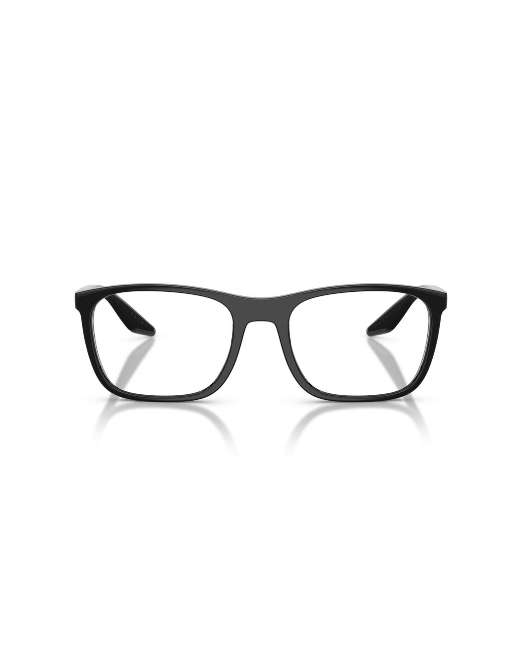 Prada Linea Rossa Black Ps 06Tv 16K1O1 Optical Frames Injected Transparent Geometric Normal for men