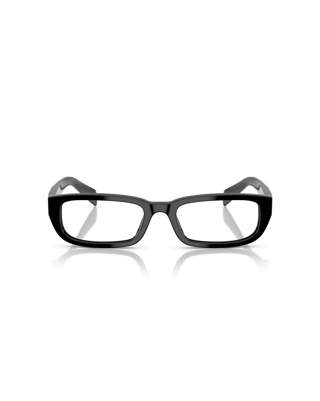 Prada Black Pr B05V 16K1O1 Optical Frames Acetate Squared Normal