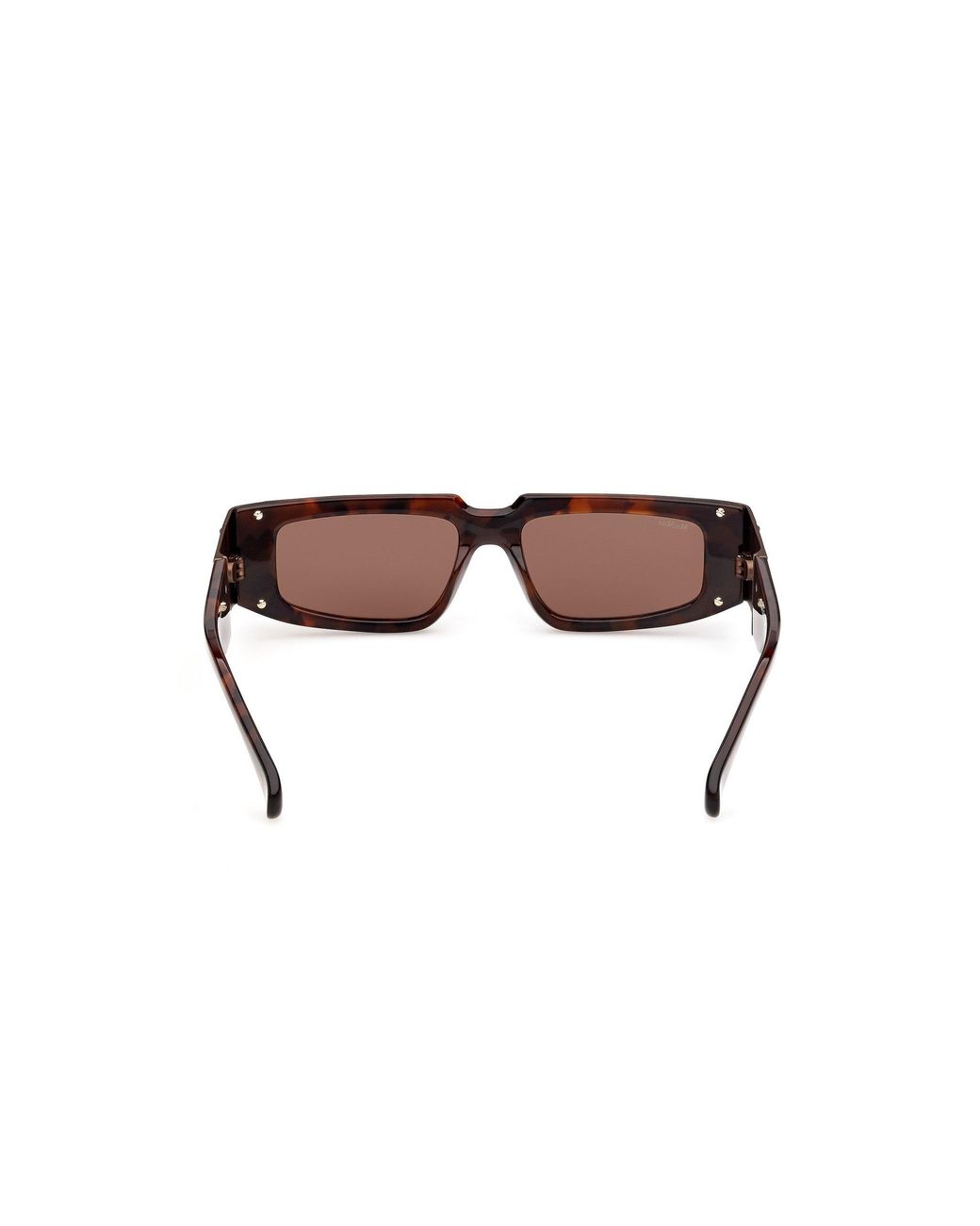 Max Mara Black Mm0217 52E Sunglasses Acetate Squared Normal