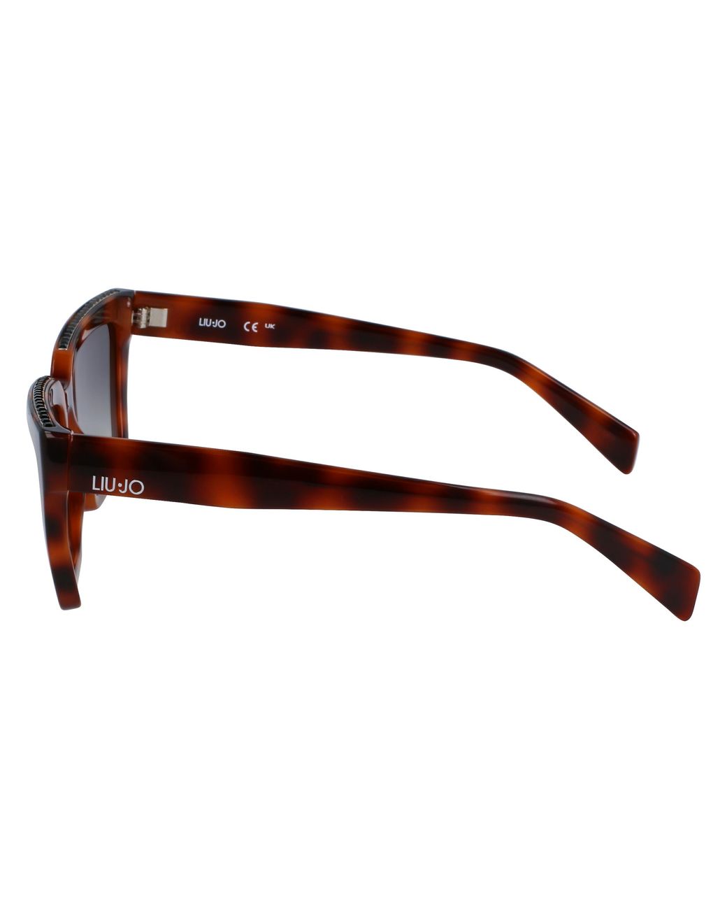 Liu Jo Black Lj793Sr 240 Sunglasses Bio-Inject Squared Normal Shaded
