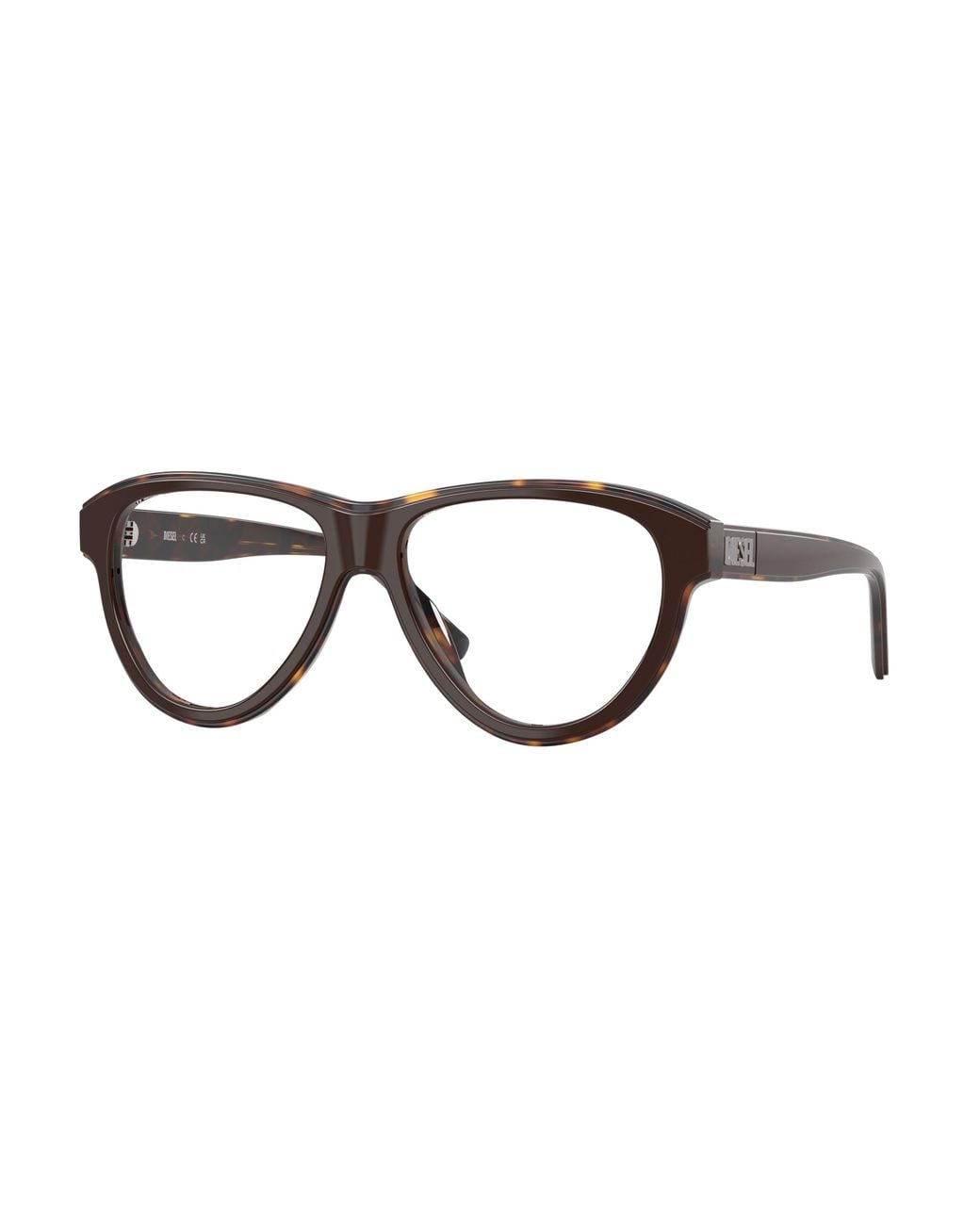 DIESEL Black Dl4031U 2069 Optical Frames Acetate Transparent Pilot Normal