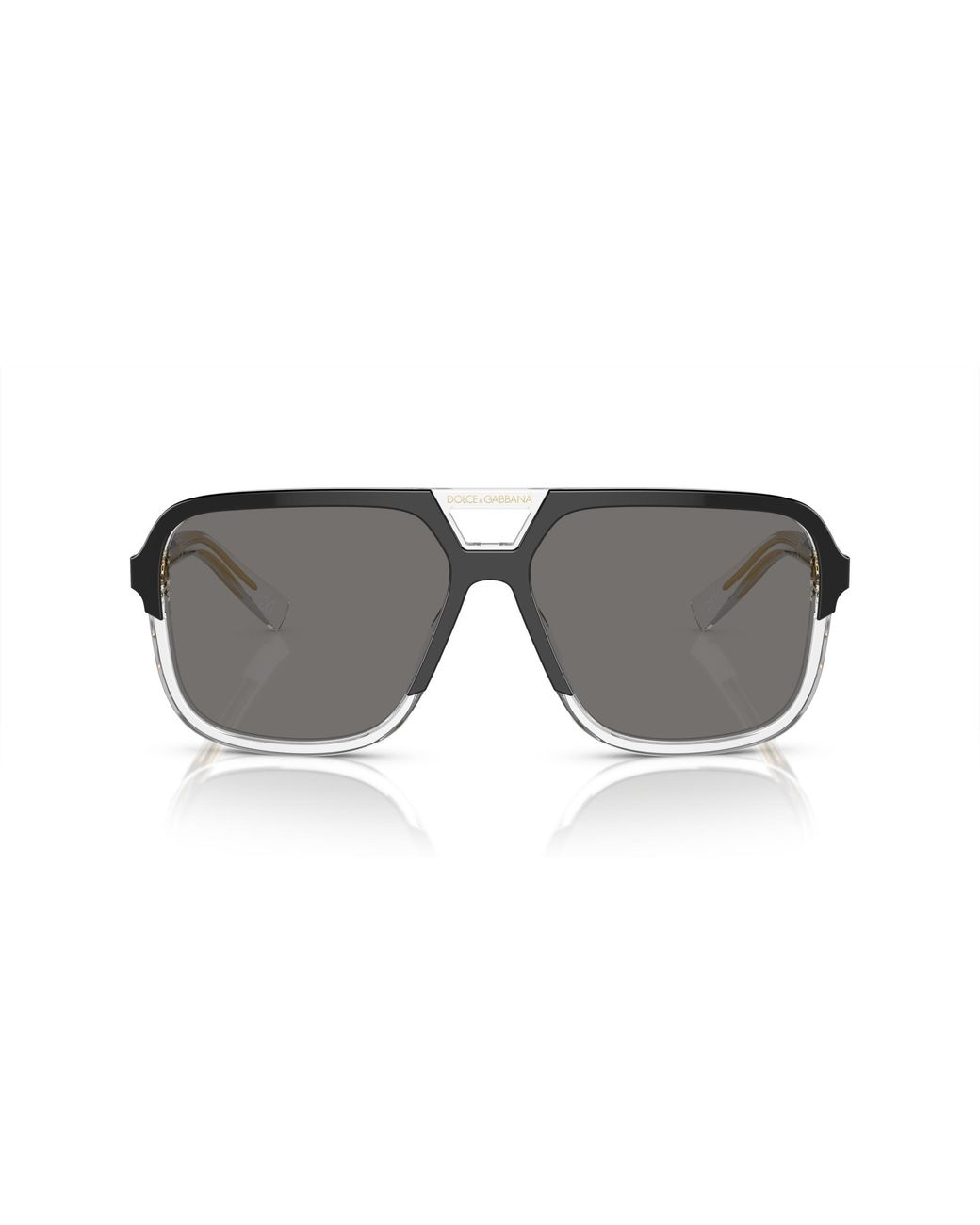 Dolce & Gabbana Black Dg4354 501/81 Sunglasses Acetate Squared Polarized for men
