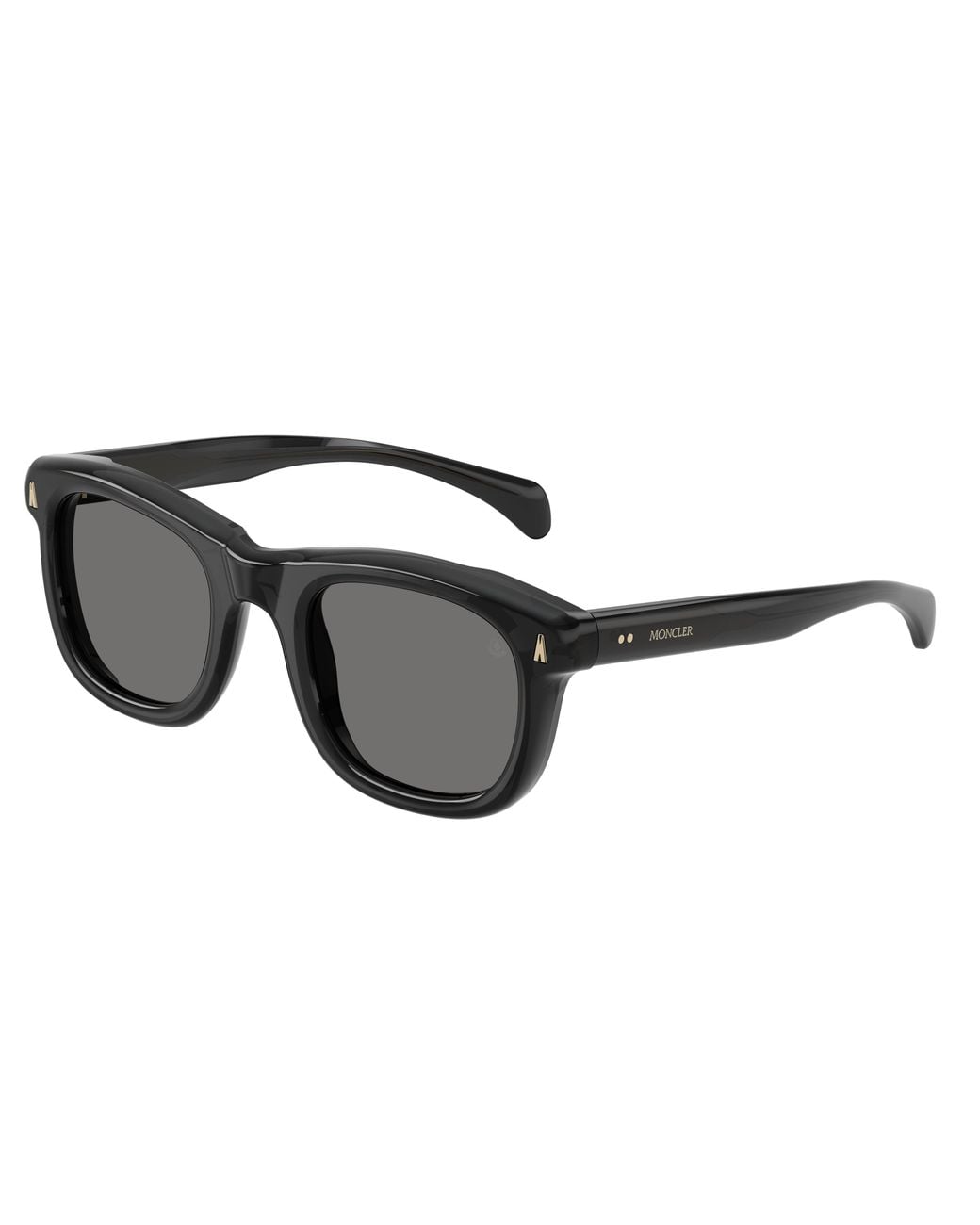 Moncler Black Me6034 Noirr 305081 Sunglasses Acetate Squared Polarized