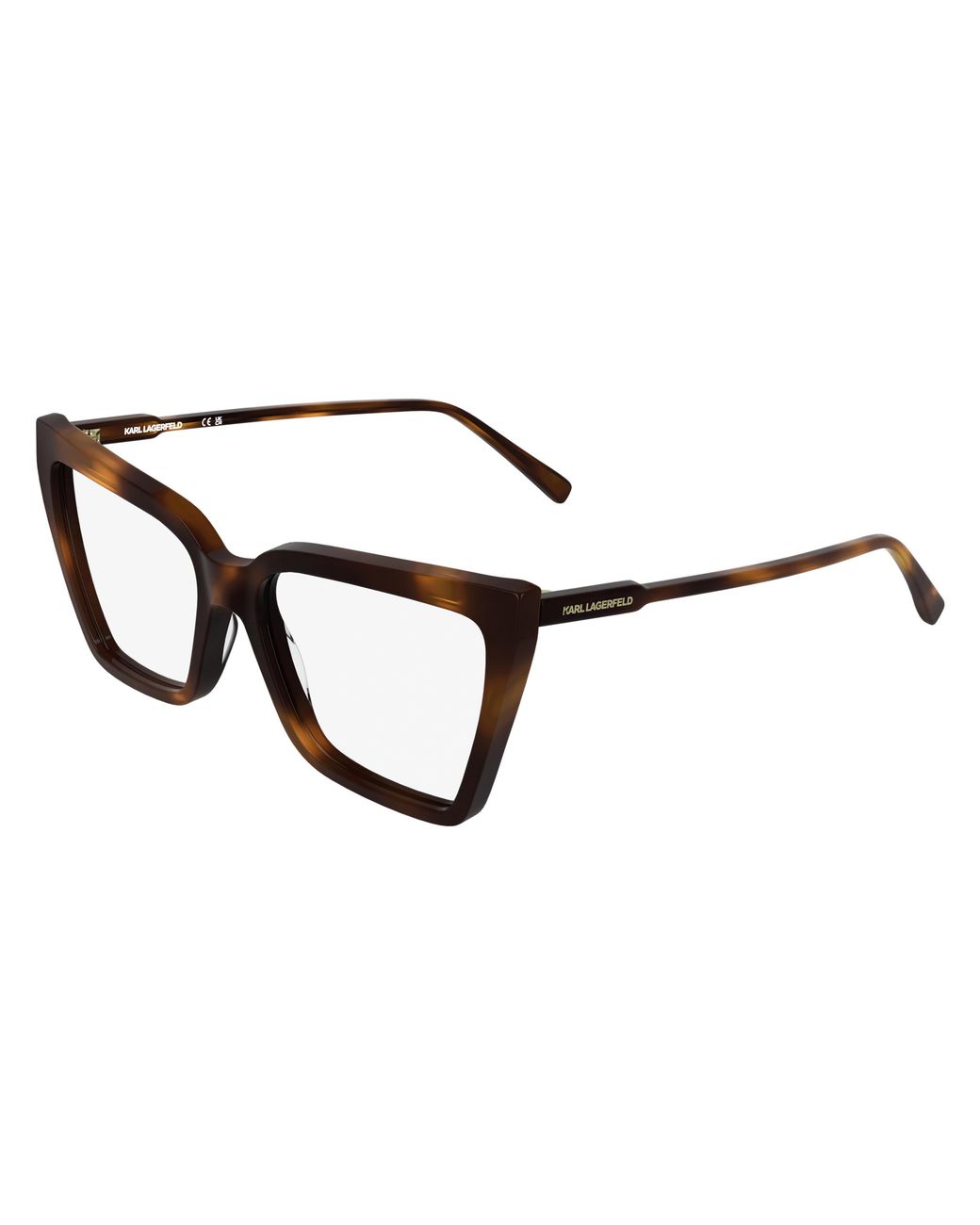 Karl Lagerfeld Black Kl6216 240 Optical Frames Acetate Squared Normal