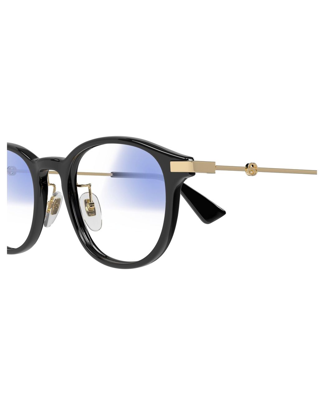Gucci Black Gg1471Sj 001 Sunglasses Acetate Transparent Round Photochromic for men