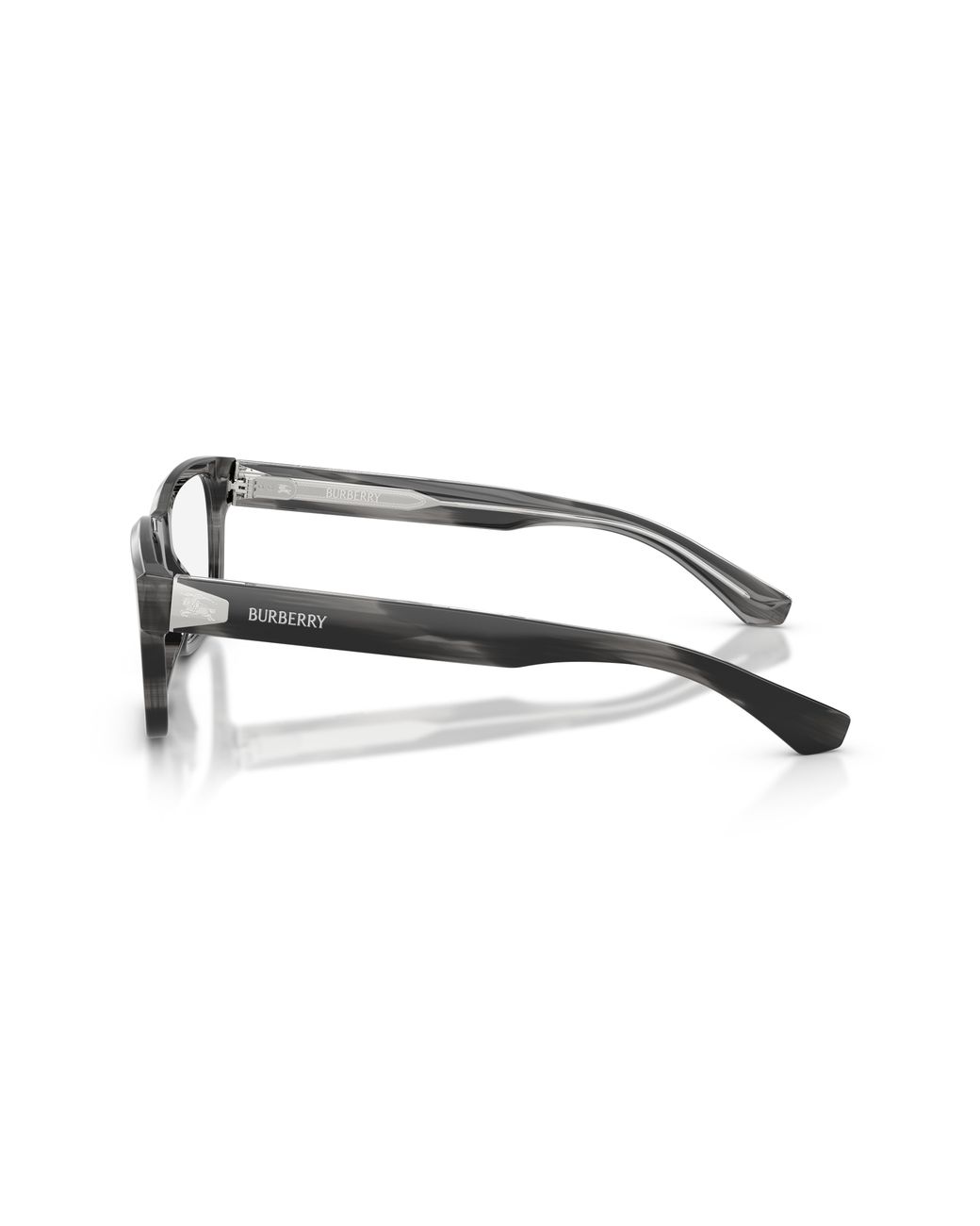 Burberry Black Be2469 4254 Optical Frames Acetate Transparent Squared Normal for men