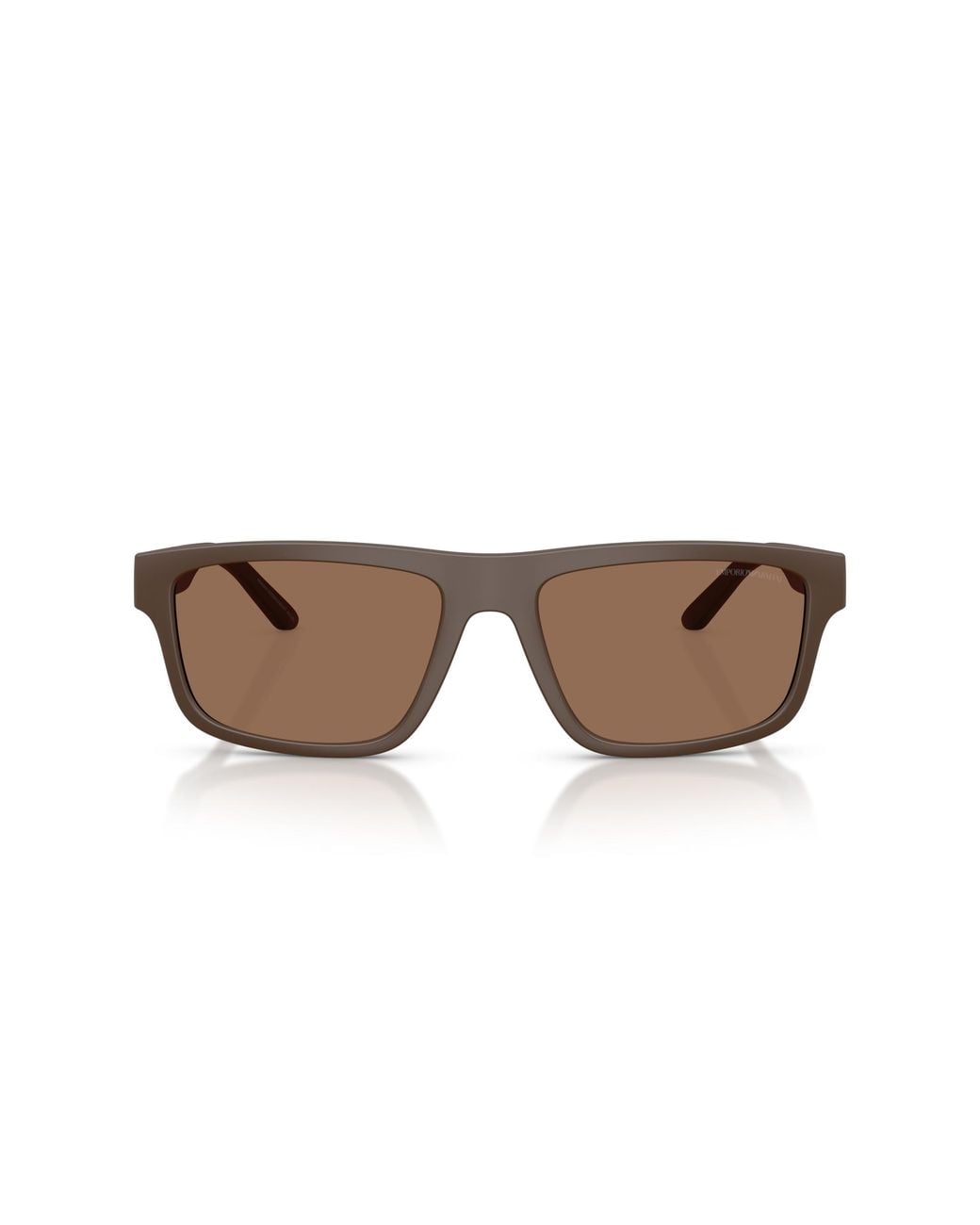 Emporio Armani Black Ea4244U 624373 Sunglasses Injected Squared Normal for men