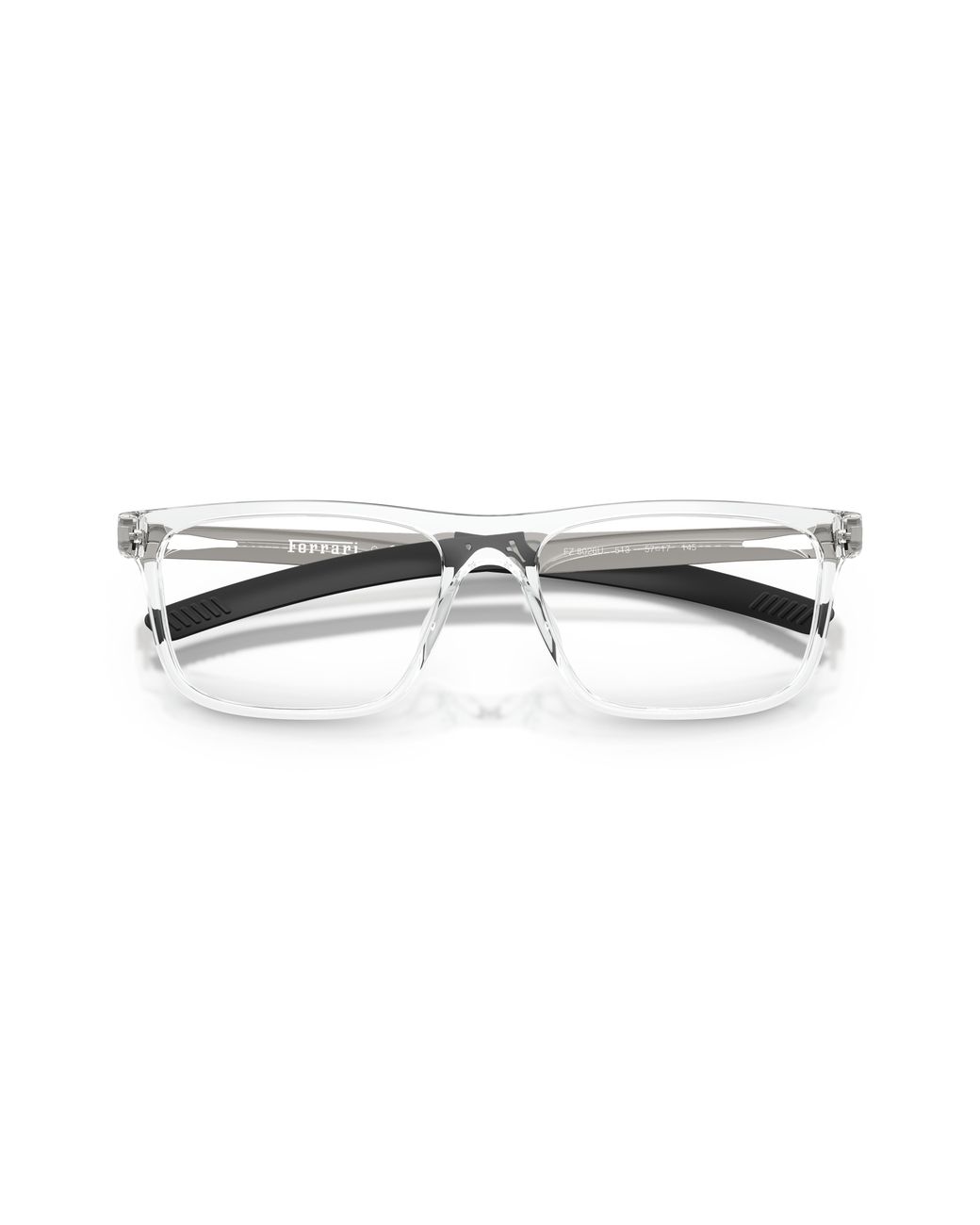 FERRARI SCUDERIA Black Fz8026U 513 Optical Frames Injected Transparent Pillow Normal for men