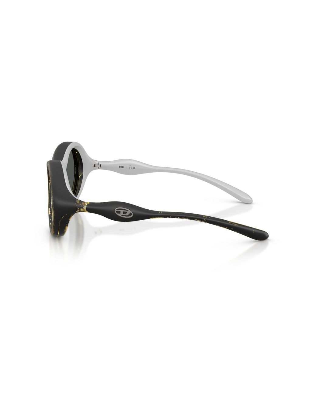 DIESEL Black Dl3009U 203087 Sunglasses Injected Round Normal