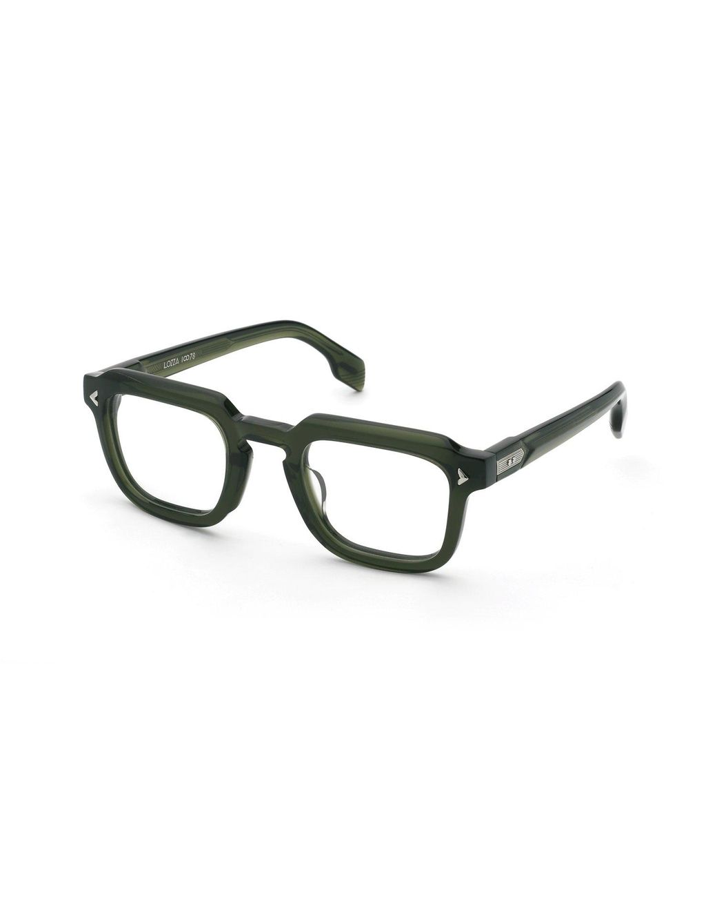 Lozza Black Vl4379M Arpeggio 4 02Gn Optical Frames Acetate Geometric for men