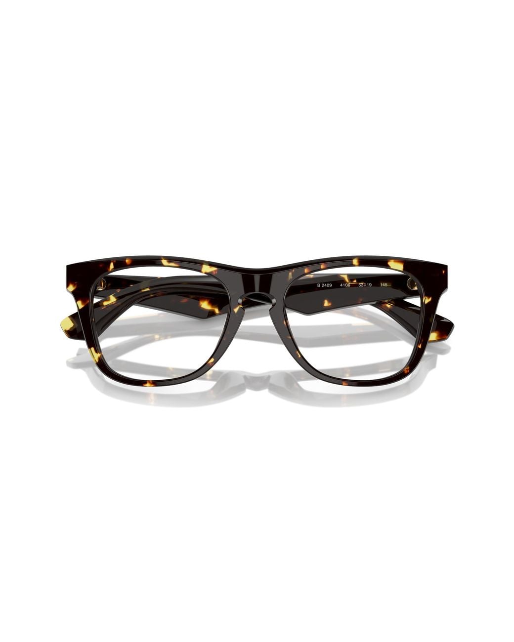 Burberry Black Be2409 4106 Optical Frames Acetate Squared Normal for men