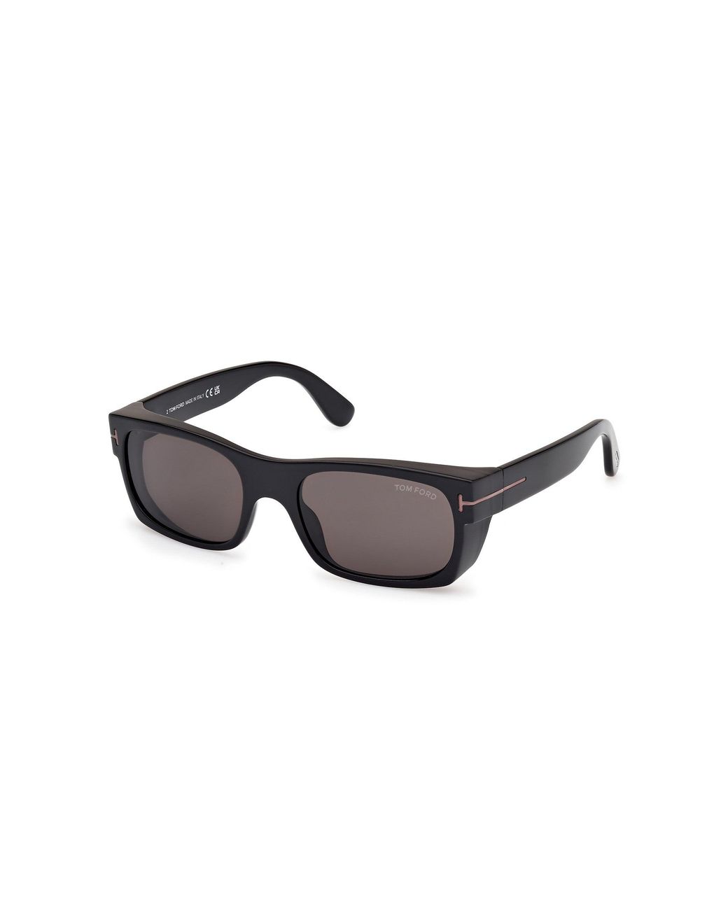 Tom Ford Black Ft1181-N Juan 01A Sunglasses Acetate Smoke Squared Normal for men