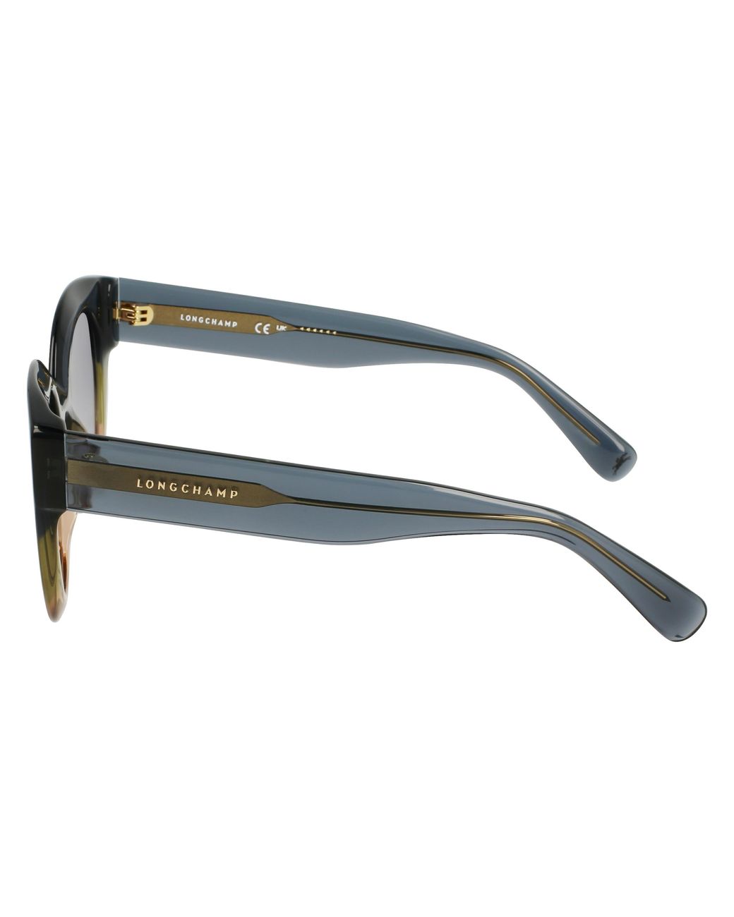 Longchamp Black Lo750S 434 Sunglasses Acetate Round Normal