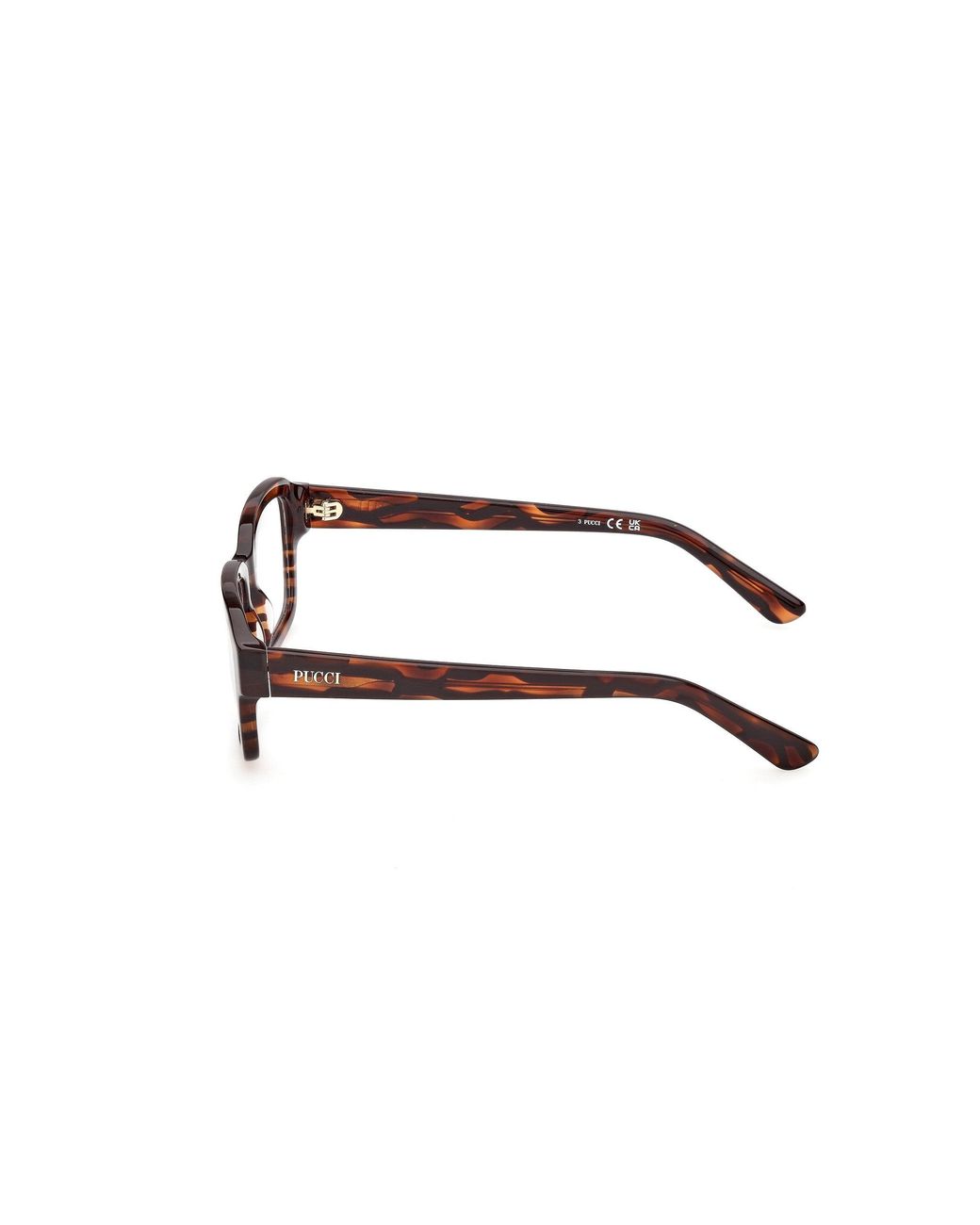 Emilio Pucci Black Ep5283 056 Optical Frames Acetate Squared Normal