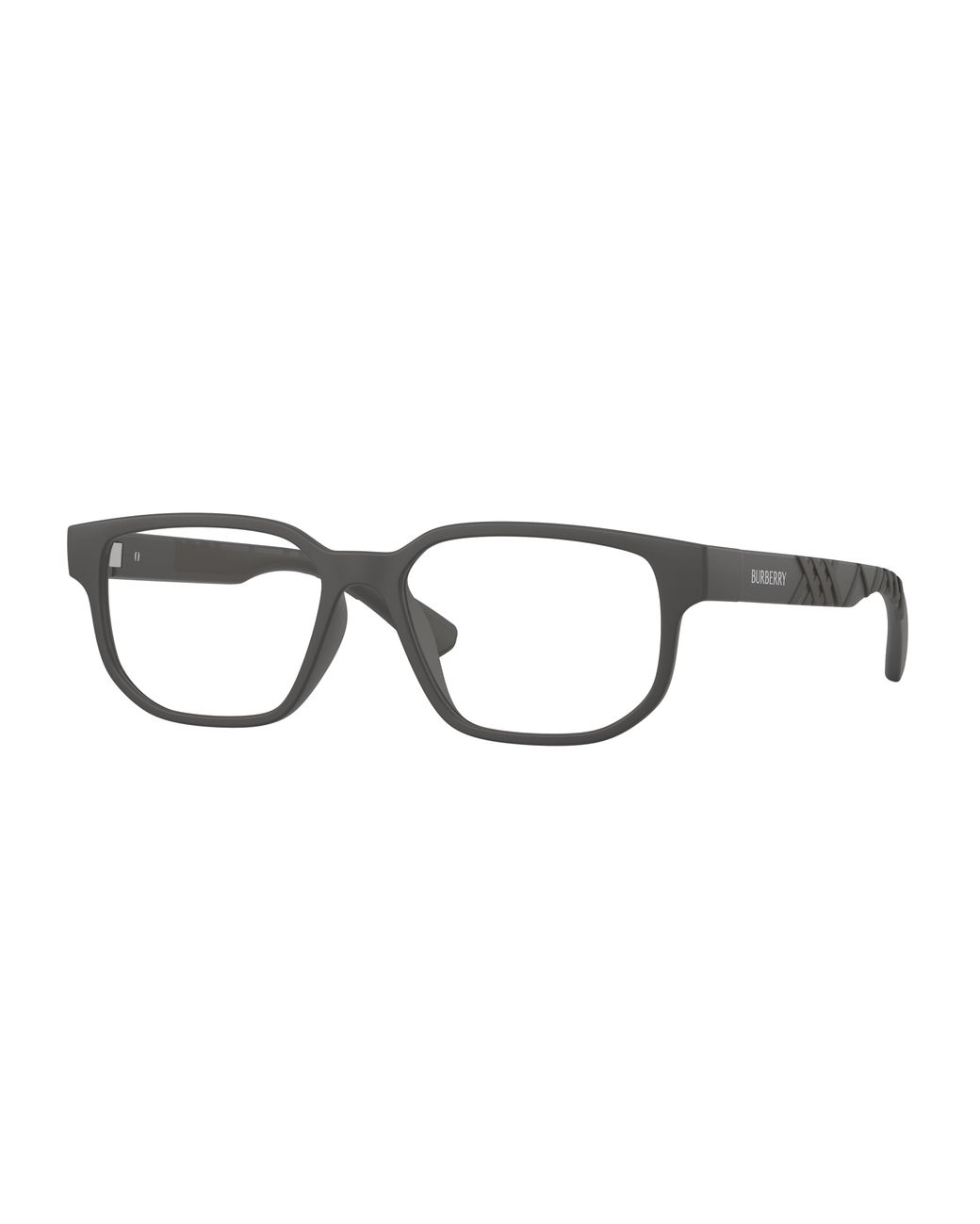 Burberry Black Be2474D 4233 Optical Frames Injected Transparent Squared Normal for men