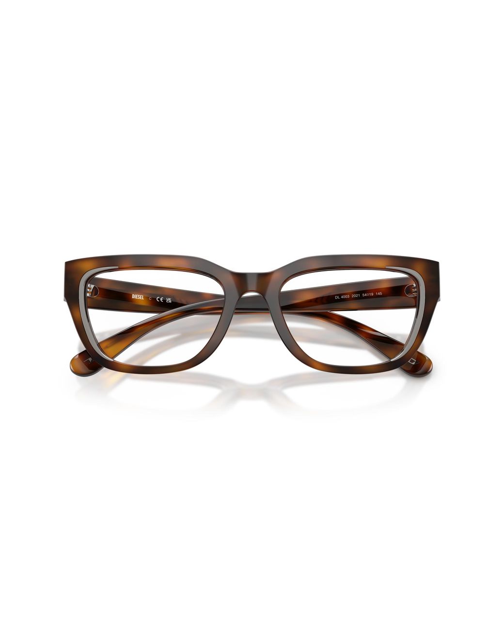 DIESEL Black Dl4003 2021 Optical Frames Acetate Squared Normal