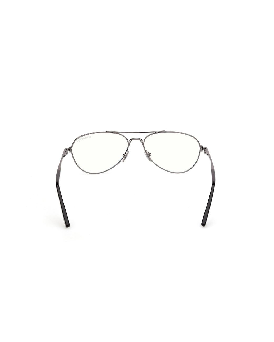Tom Ford Black Ft6128-B 008 Optical Frames Metal Pilot Normal for men