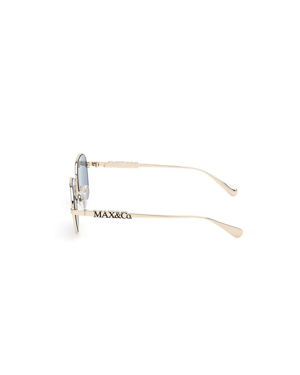 MAX&Co. Black Mo0169 32N Sunglasses Metal Squared Normal