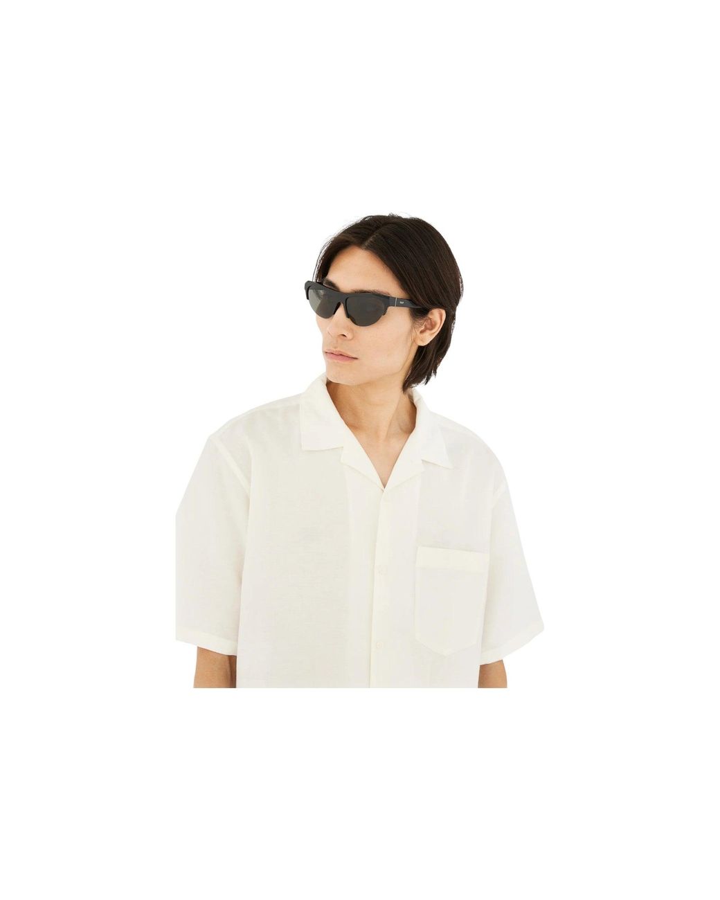 Retrosuperfuture Black Iz8 Ora Sunglasses Acetate Cat Eye Normal