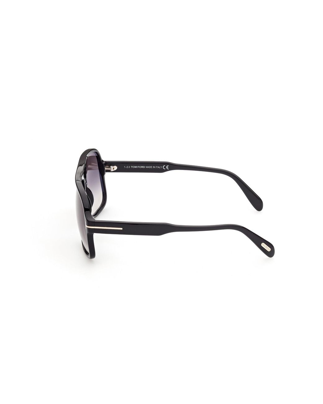 Tom Ford Black Ft0884 Falconer-02 01B Sunglasses Acetate Squared Normal Shaded for men