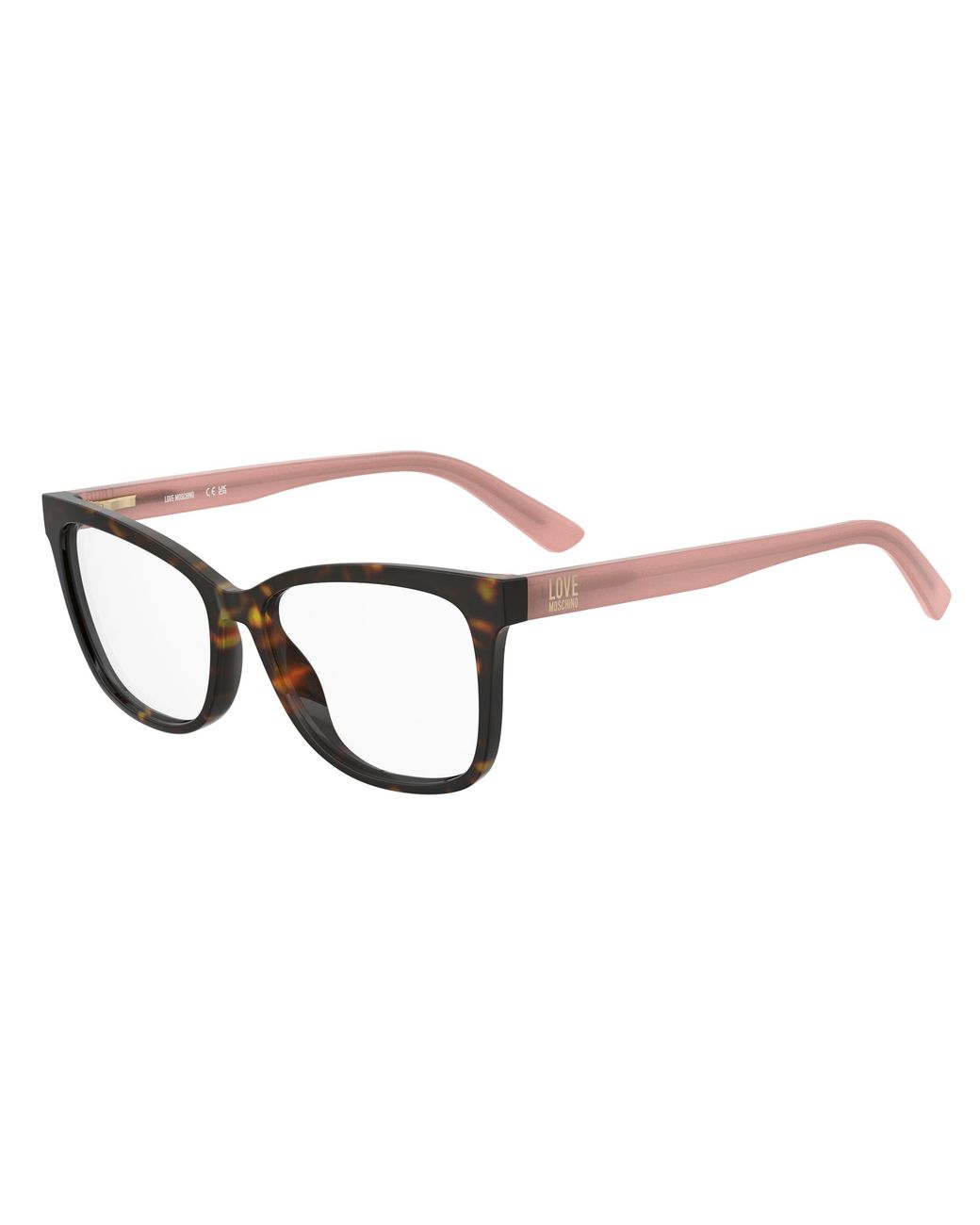 Moschino Black Mol660 086 Optical Frames Acetate Squared Normal