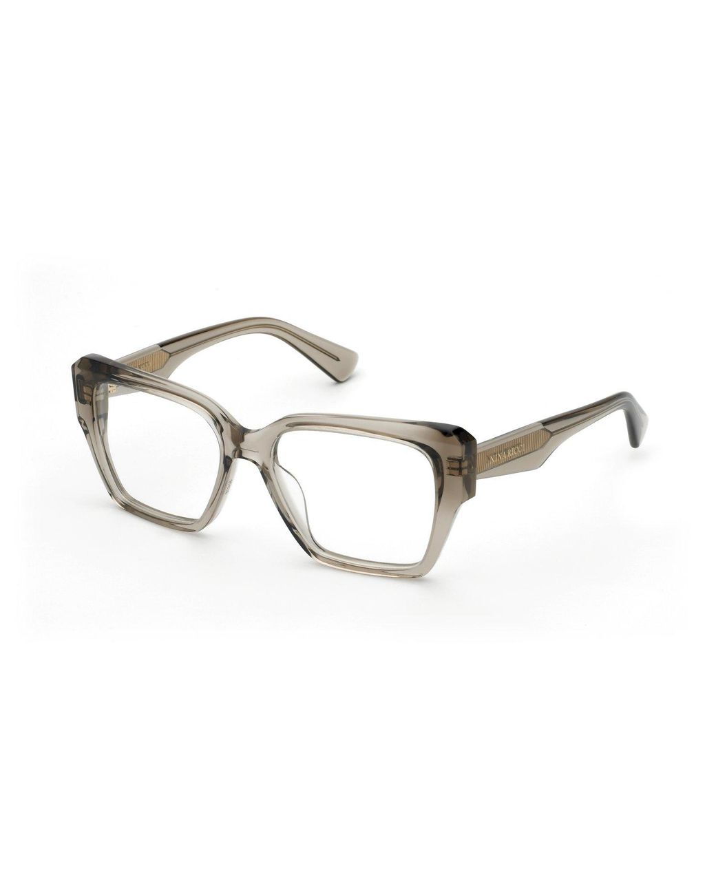 Nina Ricci Black Vnr414 07T1 Optical Frames Acetate Squared