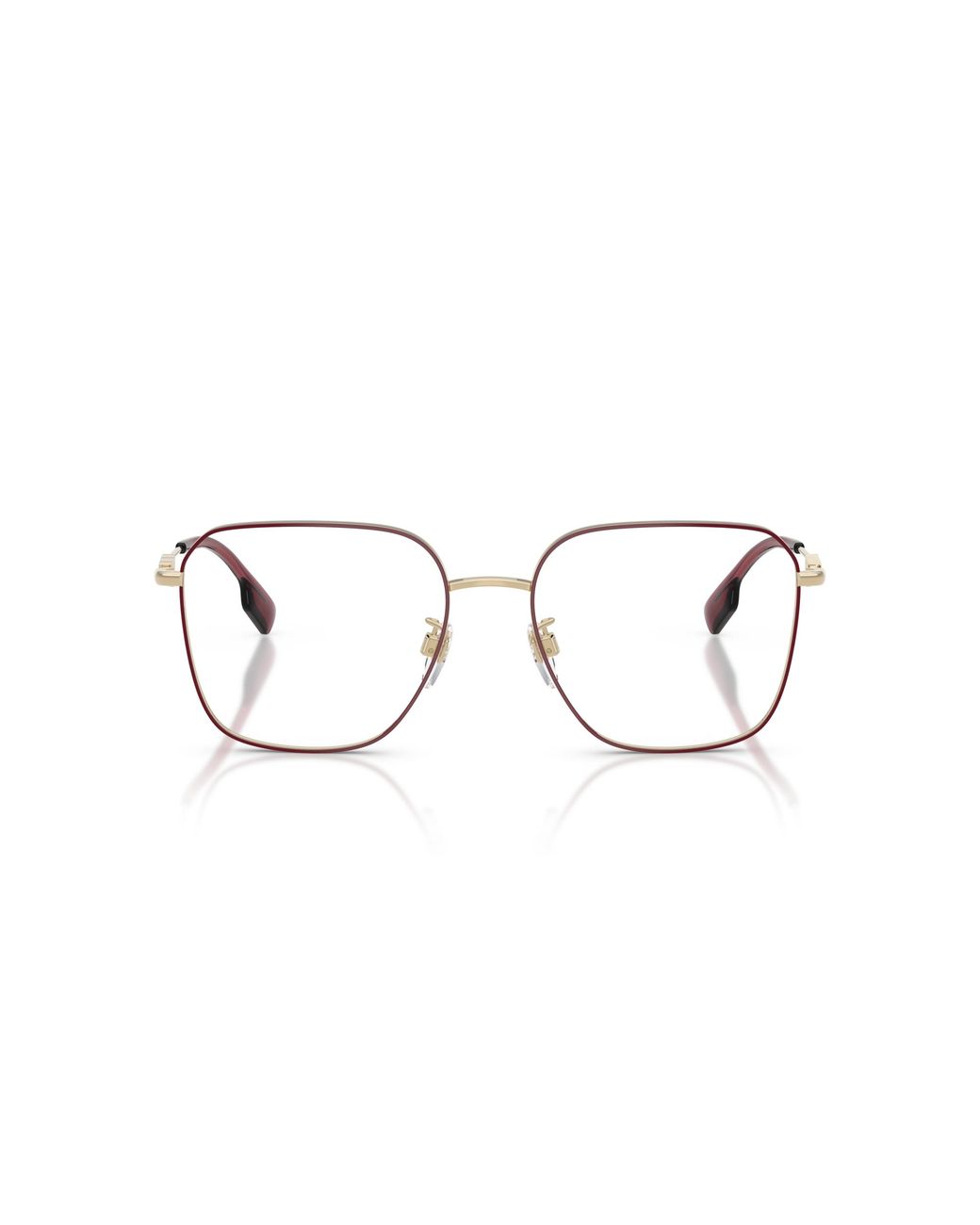 Burberry Black Be1382D 1357 Optical Frames Metal Squared Normal