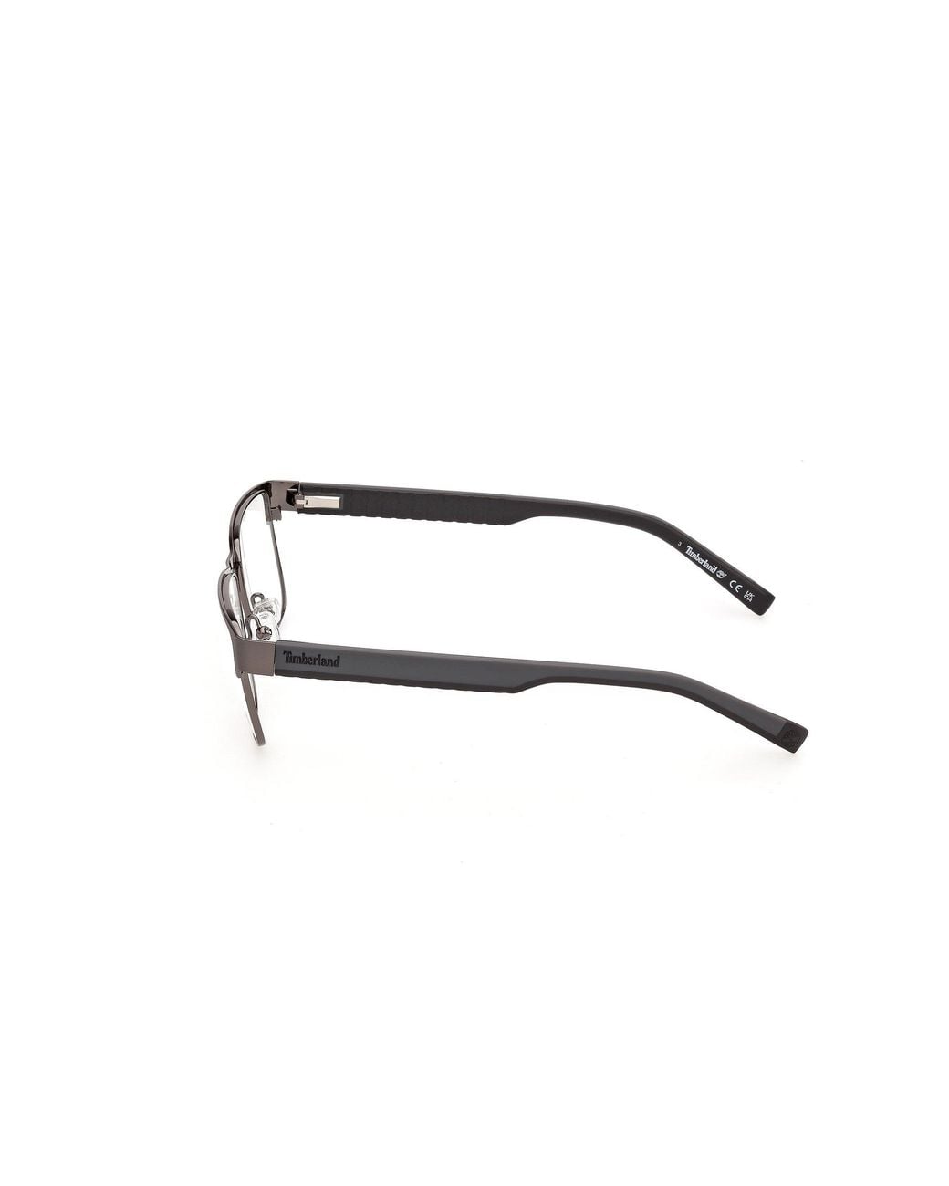 Timberland Black Tb50117 9 Optical Frames Metal Squared Normal for men