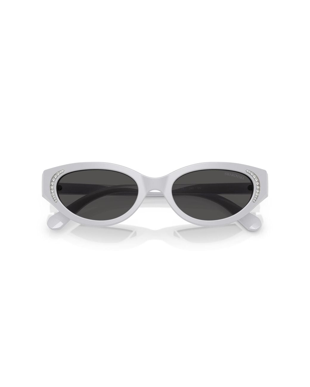 Swarovski Black Sk6030 106087 Sunglasses Acetate Round Normal