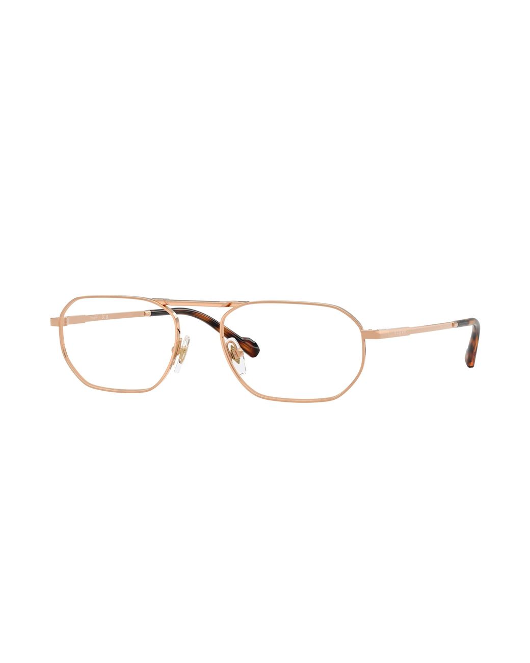 Vogue Eyewear Black Vo4347 5152 Optical Frames Metal Geometric Normal for men