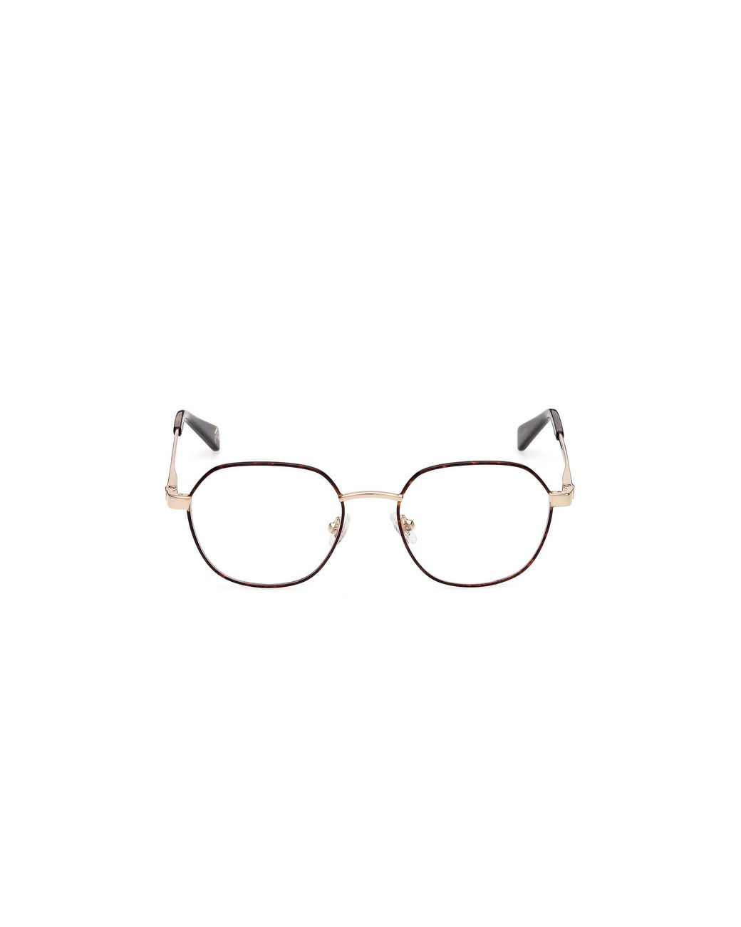 Guess Black Gu5222 52 Optical Frames Metal Round Normal