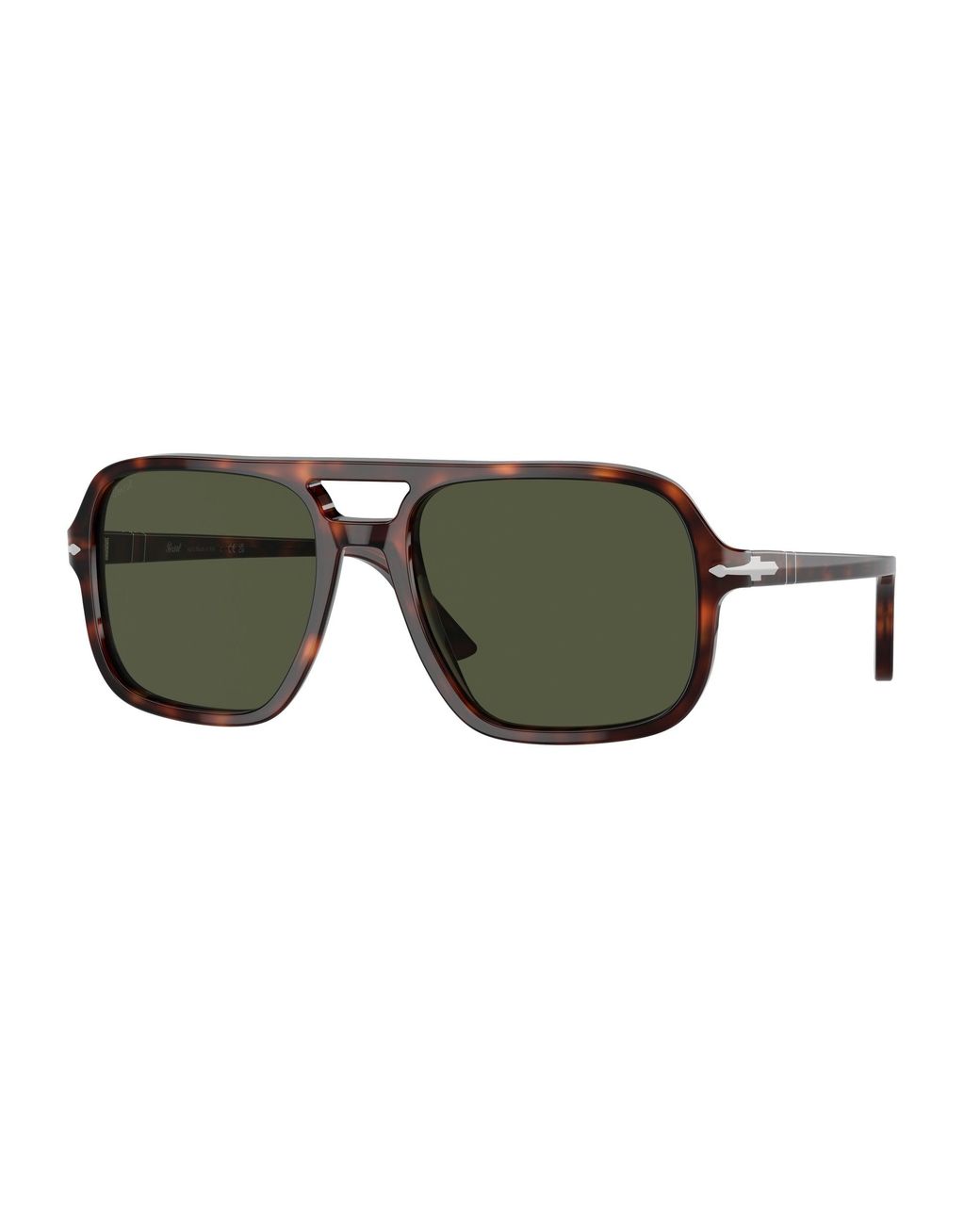 Persol Green Po3328S 24/31 Sunglasses Acetate Pilot Normal for men