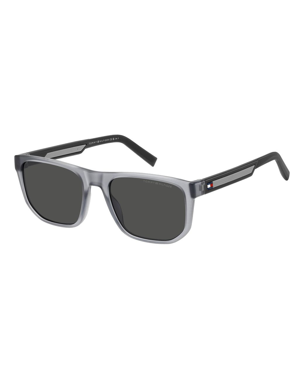 Tommy Hilfiger Black Th 2200/S Kb7/Ir Sunglasses Eco-Poliame Squared Normal for men