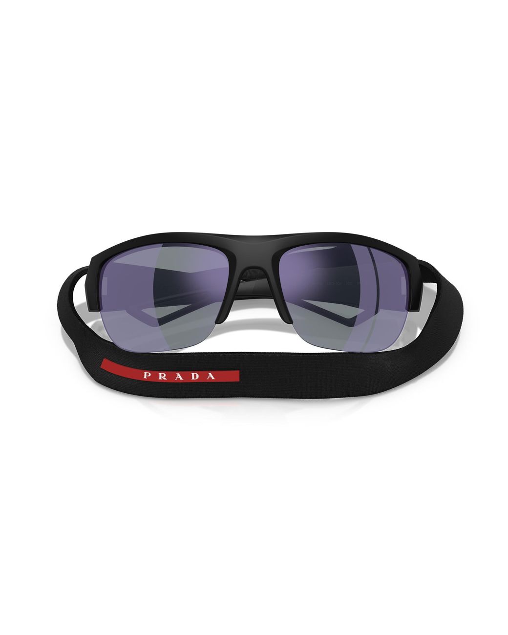 Prada Linea Rossa Black Ps A01S 1Bo10J Sunglasses Injected Pillow Normal for men