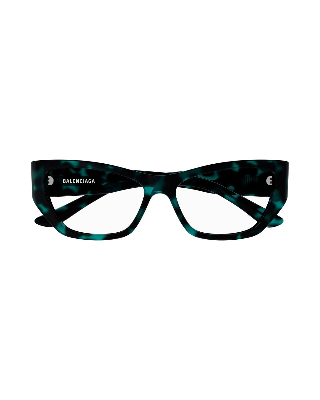 Balenciaga Black Bb0372O 003 Optical Frames Acetate Transparent Cat Eye