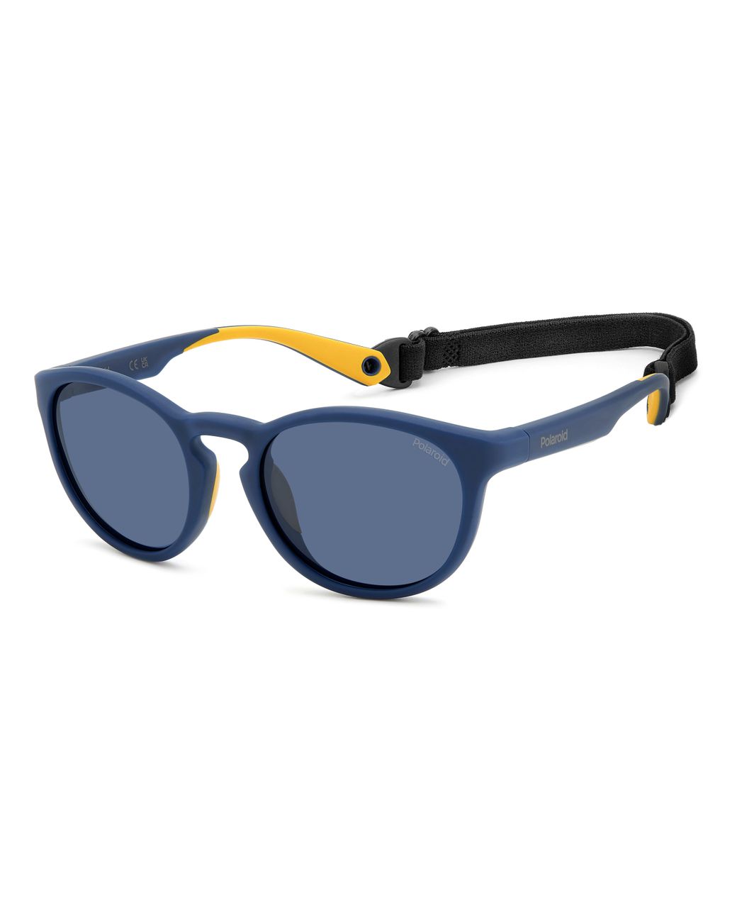 Polaroid Black Pld 7050/S Pjp/C3 Sunglasses Plastic Round Polarized