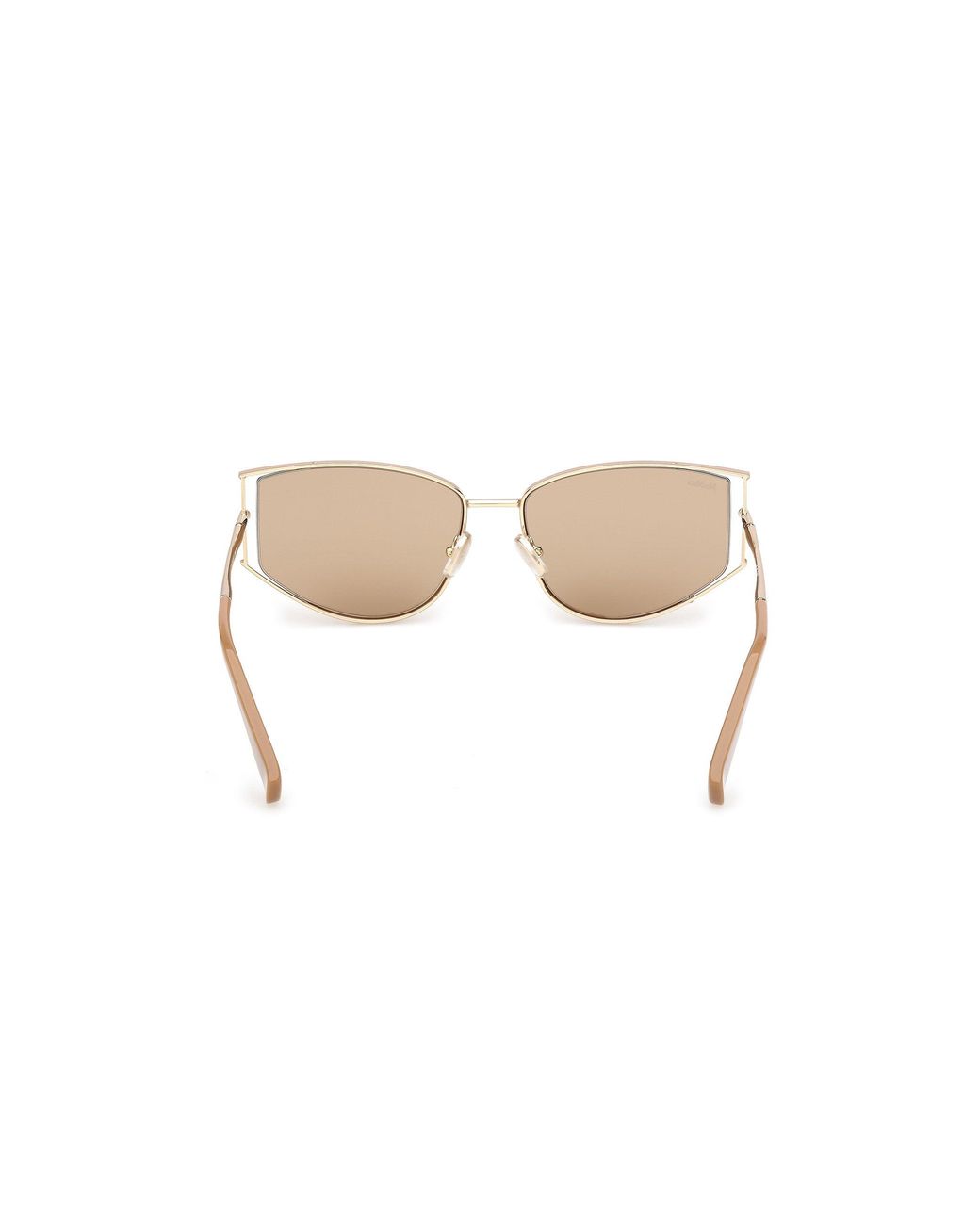 Max Mara Black Mm0141 Menton-3 45E Sunglasses Metal Cat Eye Normal