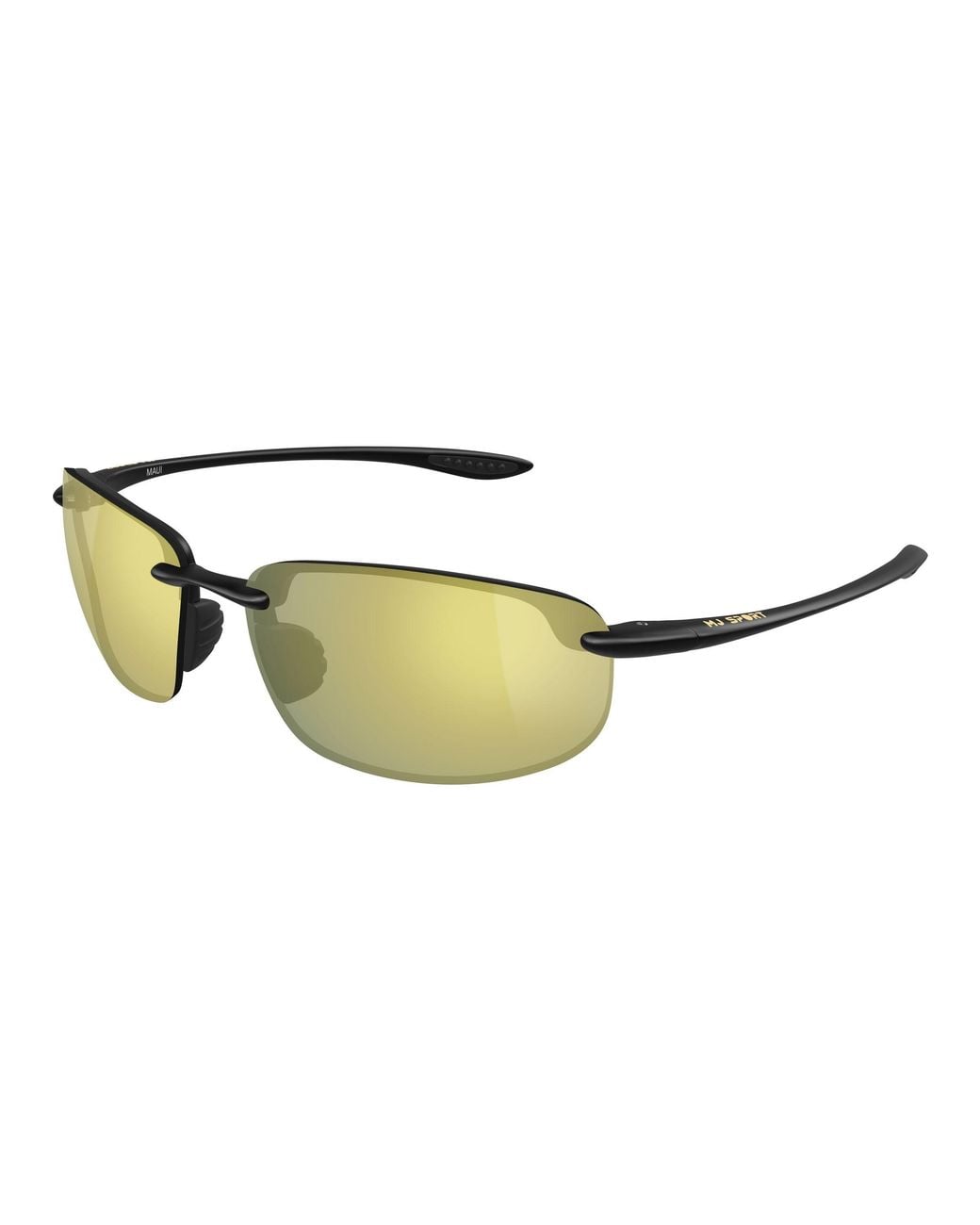 Maui Jim Black Mj0407S 080 Sunglasses Bio-Injected Squared