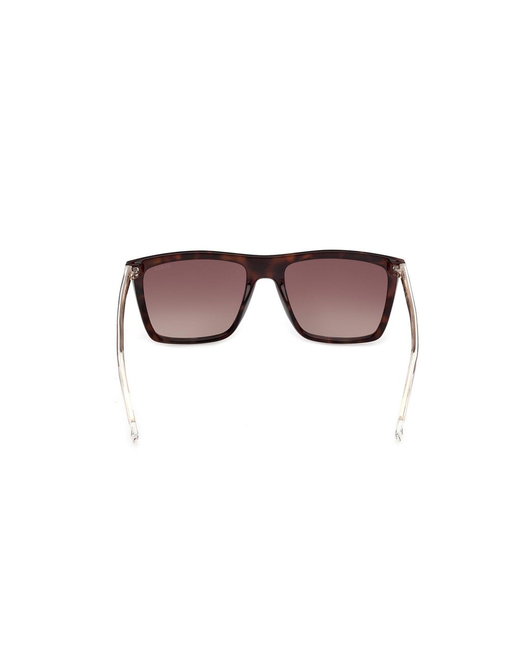 Guess Black Gu00313 52F Sunglasses Injected Squared Normal for men
