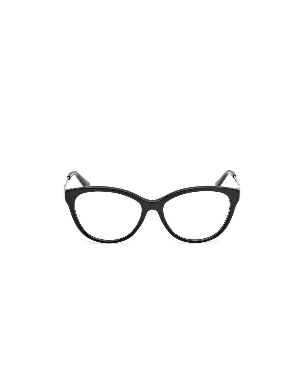 Guess Black Gu50230 001 Optical Frames Acetate Cat Eye Normal
