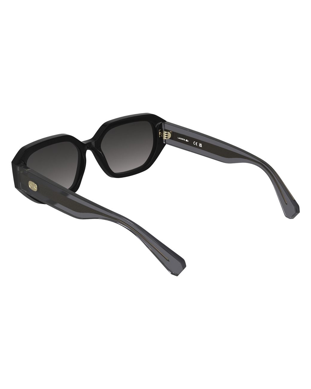 Lacoste Black L6091S 001 Sunglasses Bio-Injected Squared Normal