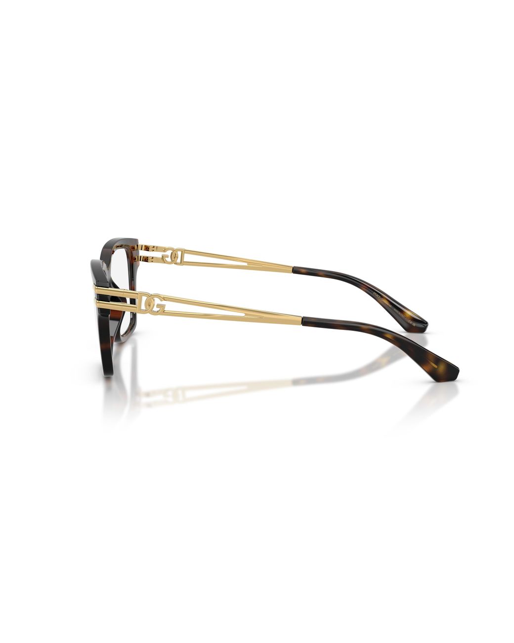 Dolce & Gabbana Black Dg5117 502 Optical Frames Injected Transparent Squared Normal