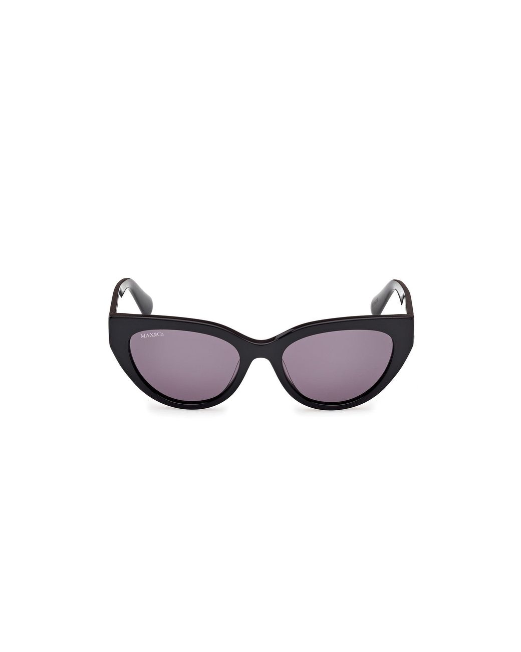 MAX&Co. Black Mo0127 01A Sunglasses Acetate Smoke Cat Eye Normal
