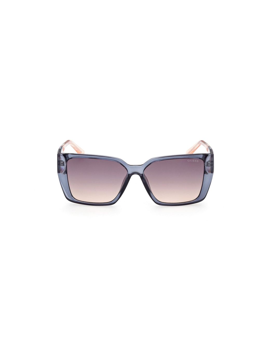 Guess Black Gu7818 92B Sunglasses Injected Smoke Squared Normal Shaded