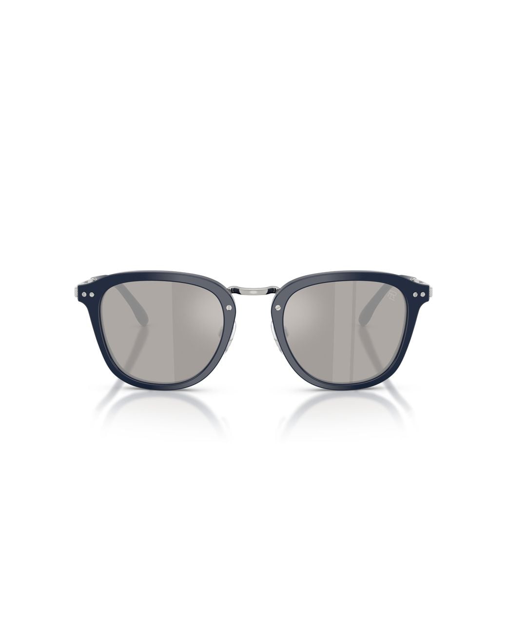 Ralph Lauren Black Rl8246 55866G Sunglasses Acetate Pantos Mirror for men